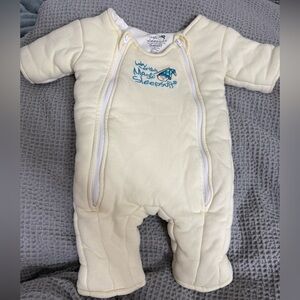 Baby Merlin's Magic Sleepsuit Yellow Small (3-6) Months